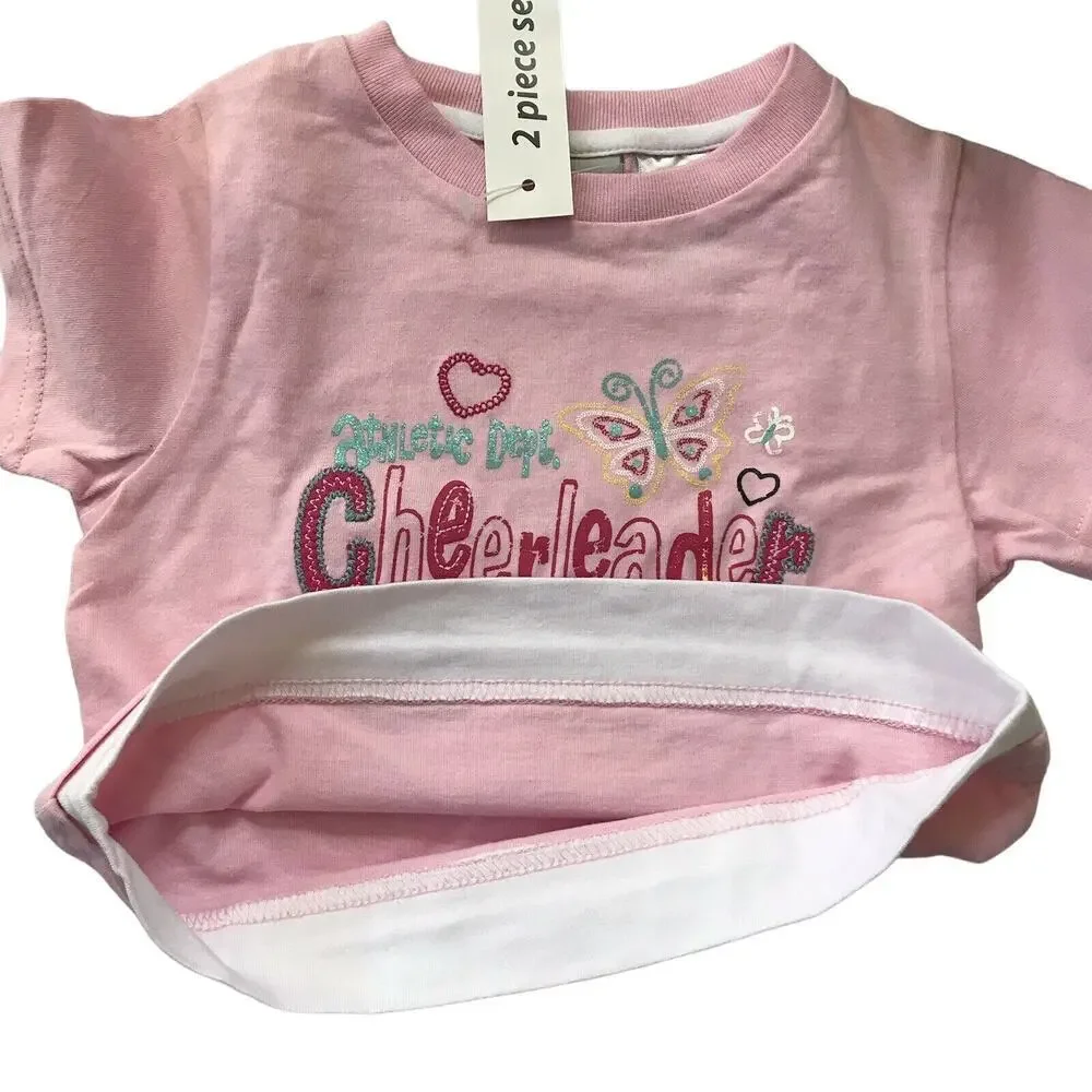 Athletic Works New 2 Piece Outfit Girls Size 18M